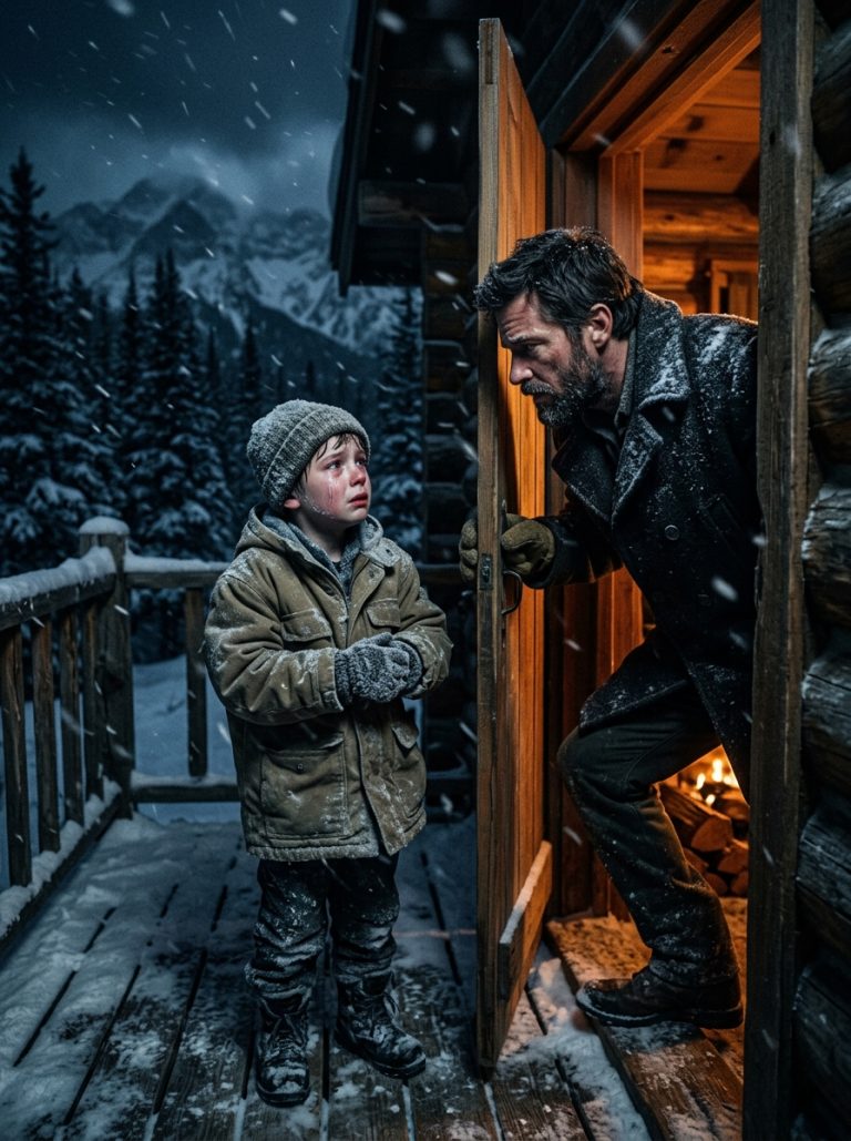 A SMALL BOY APPEARED AT THE RECLUSE RANCHER’S DOOR IN A BLIZZARD AND WHISPERED “MY MAMA IS DYING” — WHAT HAPPENED NEXT CHANGED EVERYTHING