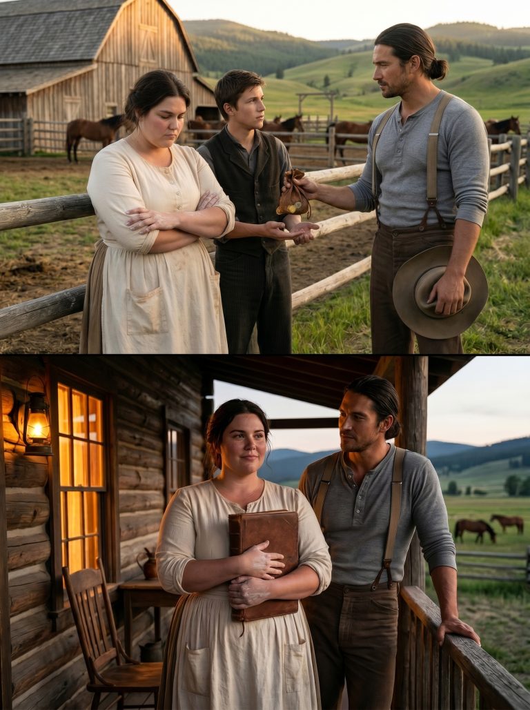 Her Brother Sold Her To A Montana Rancher Because The Town Said She Was Too Big To Love — Then She Saved His Entire Ranch And Became The One They All Answered To